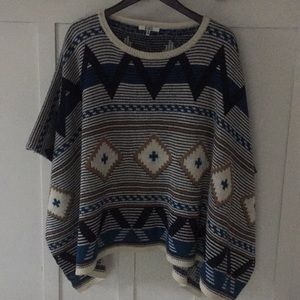 One size fits all poncho